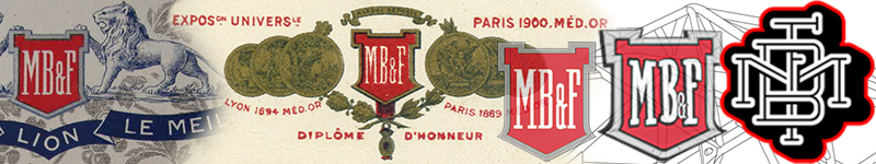 Logo MB&F entre 1859 et 2023